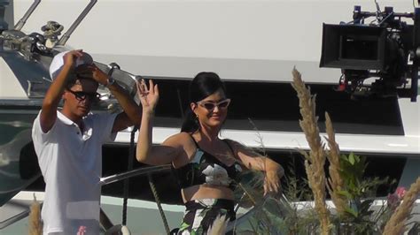 Katy Perry spotted in Capri during filming commercial Dolce